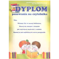 DYPLOM PASOWANIA NA CZYTELNIKA A4 - Panon