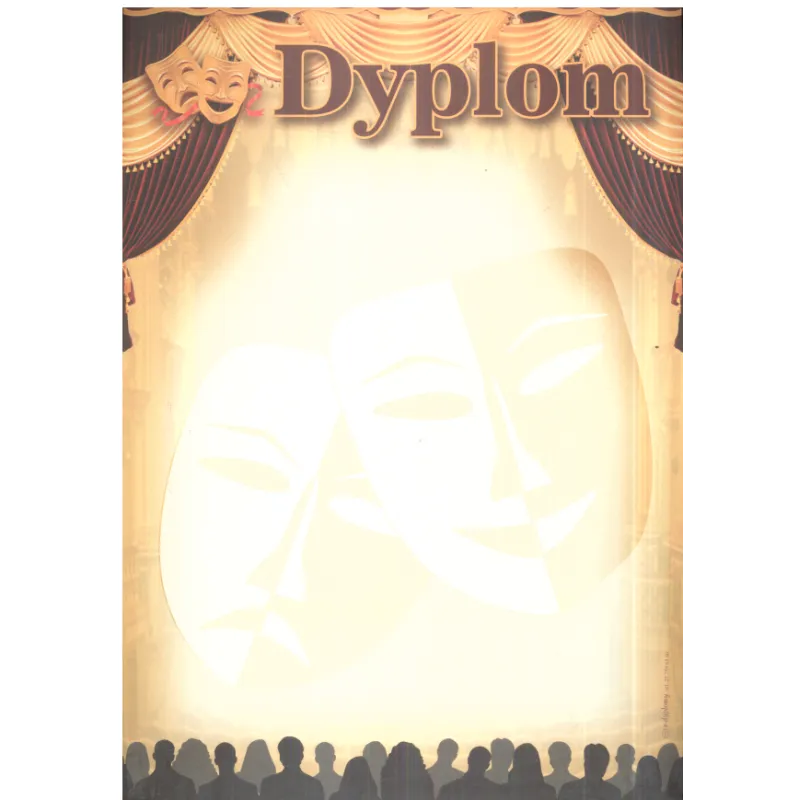 DYPLOM MASKA KARNAWAŁOWA A4 - Panon