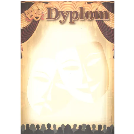 DYPLOM MASKA KARNAWAŁOWA A4 - Panon