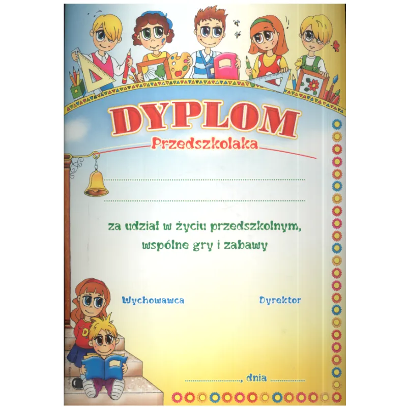DYPLOM PRZEDSZKOLAKA A4 - Panon