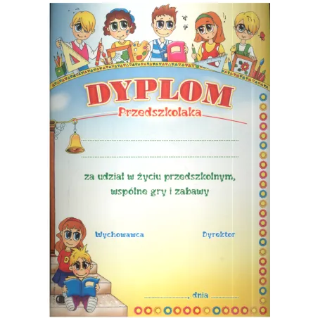 DYPLOM PRZEDSZKOLAKA A4 - Panon