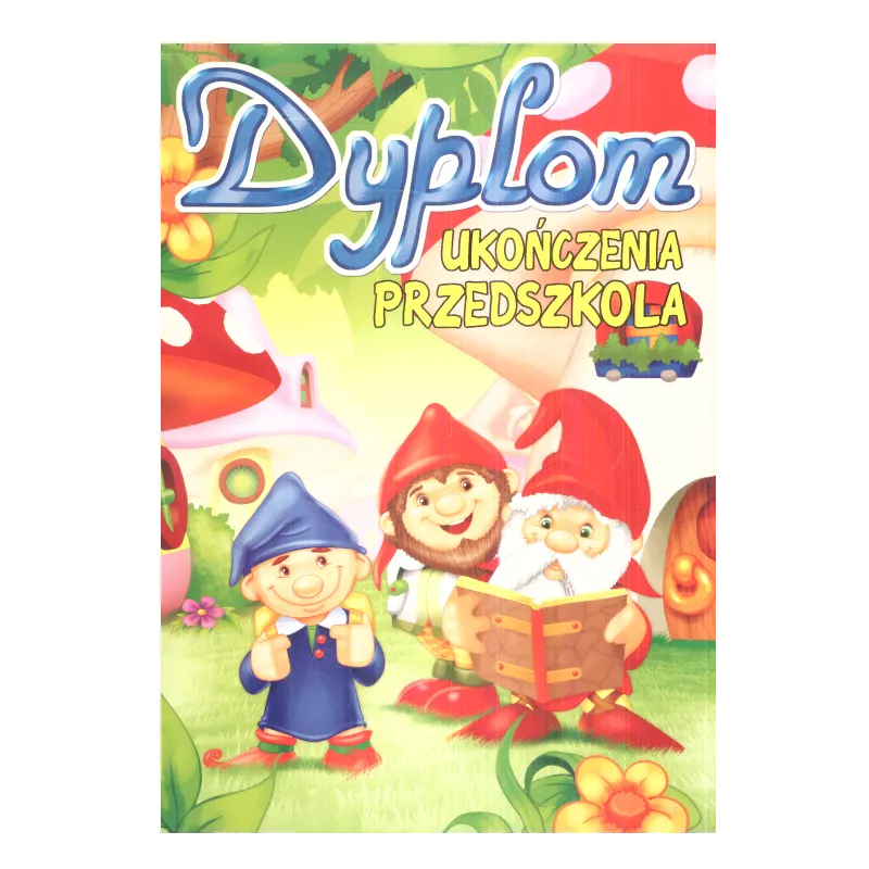 DYPLOM UKOŃCZENIA PRZEDSZKOLA B5 - Panon