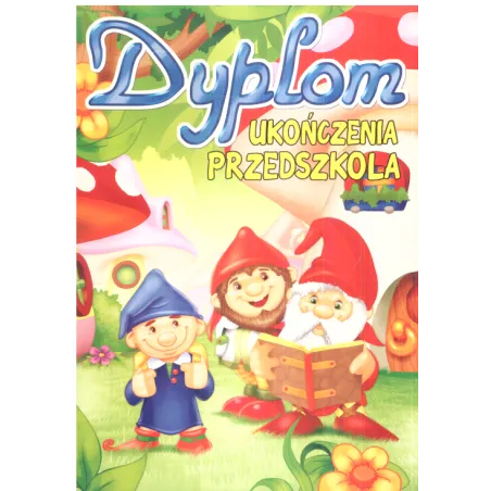 DYPLOM UKOŃCZENIA PRZEDSZKOLA B5 - Panon