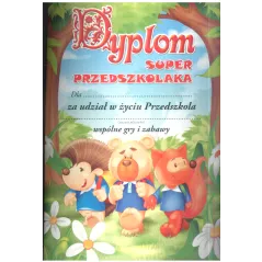 DYPLOM SUPER PRZEDSZKOLAKA A4 - Panon