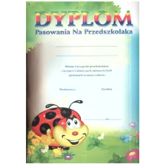 DYPLOM PASOWANIA NA PRZEDSZKOLAKA A4 - Panon