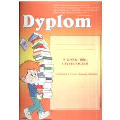 DYPLOM KONKURS CZYTELNICZY A4 - Panon