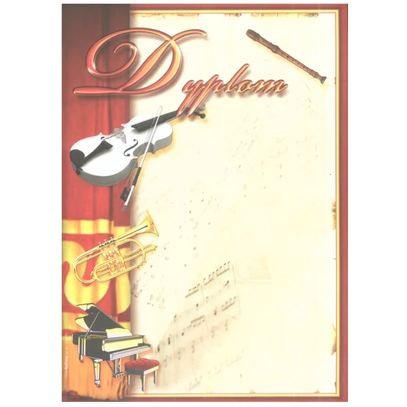 DYPLOM KONKURS MUZYCZNY A4 - Panon