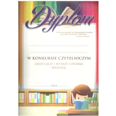 DYPLOM KONKURS CZYTELNICZY A4 - Panon