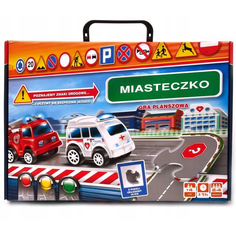 MIASTECZKO GRA PLANSZOWA 4+ - Jawa