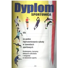 DYPLOM SPORTOWCA A4 - Panon