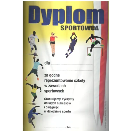DYPLOM SPORTOWCA A4 - Panon
