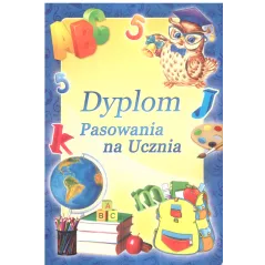 DYPLOM PASOWANIA NA UCZNIA ROZKŁADANY A5 - Panon