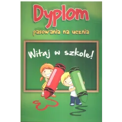 DYPLOM PASOWANIA NA UCZNIA ROZKŁADANY A5 - Panon