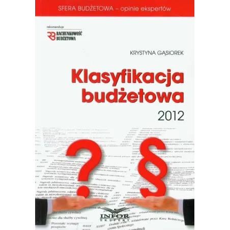 Klasyfikacja Budżetowa 2012 Z Płytą Cd Krystyna Gąsiorek Klasyfikacja Budżetowa 2012 Z Płytą Cd Krystyna Gąsiorek