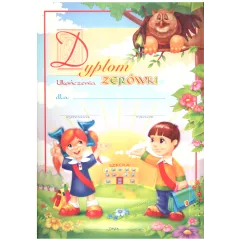 DYPLOM UKOŃCZENIA ZERÓWKI A4 - Panon