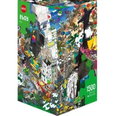 Rio De Janeiro Puzzle Pixelowe 1500 Elementów Eboy