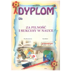 DYPLOM PILNOŚĆ I SUKCESY W NAUCE A4 - Panon