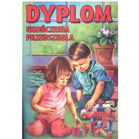DYPLOM UKOŃCZENIA PRZEDSZKOLA B5 - Panon