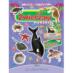 ZWIERZAKI MORSKIE NAKLEJKI I ŁAMIGŁÓWKI ĆWICZ KREATYWNOŚĆ - Arti