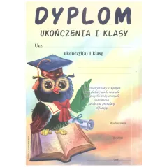 DYPLOM UKOŃCZENIA I KLASY A4 - Panon