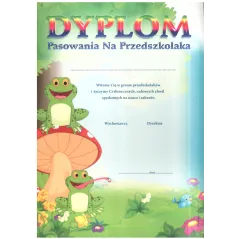 DYPLOM PASOWANIA NA PRZEDSZKOLAKA A4 - Panon