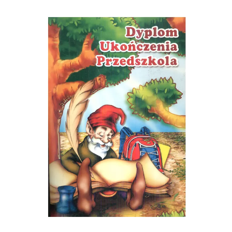 DYPLOM UKOŃCZENIA PRZEDSZKOLA B5 - Panon
