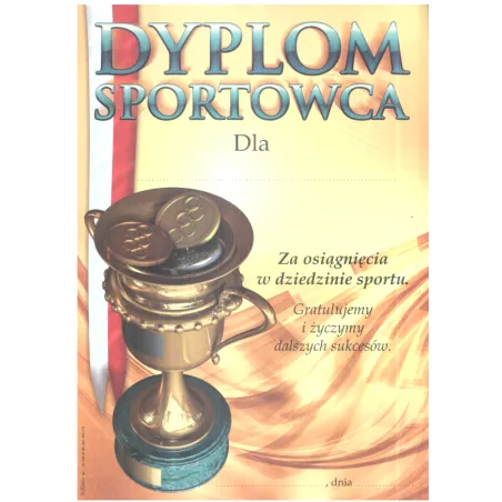 DYPLOM SPORTOWCA A4 - Panon