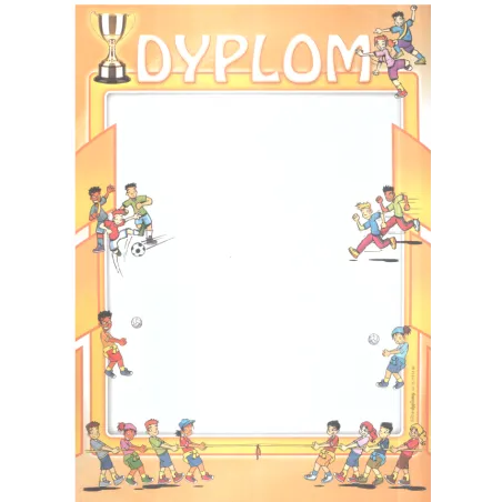 Dyplom Sportowca A4 Dyplom Sportowca A4