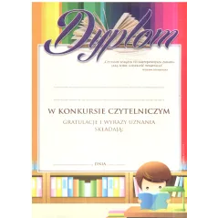 DYPLOM KONKURS CZYTELNICZY A4 - Panon