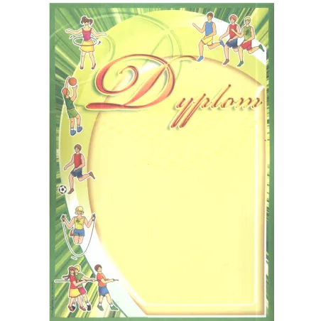 Dyplom Sportowca A4 Dyplom Sportowca A4