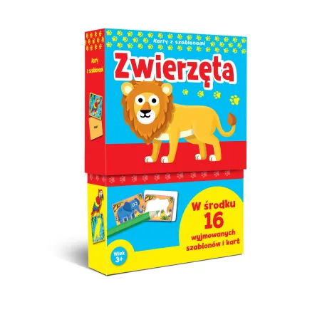 ZWIERZĘTA KARTY Z SZABLONAMI 3+ - Wilga