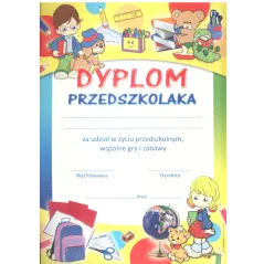 DYPLOM PRZEDSZKOLAKA A4 - Panon