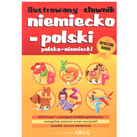 ILUSTROWANY SŁOWNIK NIEMIECKO-POLSKI POLSKO-NIEMIECKI Adrian Golis - Greg