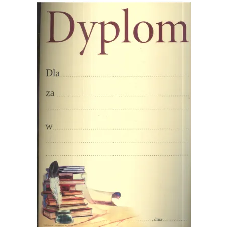 DYPLOM SZKOLNY A4 - Panon