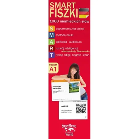SMART FISZKI 1000 NIEMIECKICH SŁÓW A1 POZIOM PODSTAWOWY - Supermemo