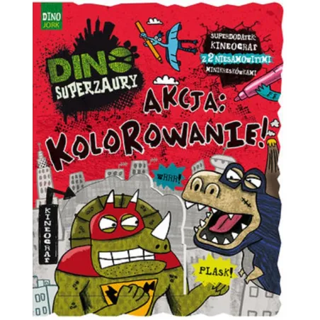 DINO SUPERZAURY AKCJA KOLOROWANIE - Olesiejuk
