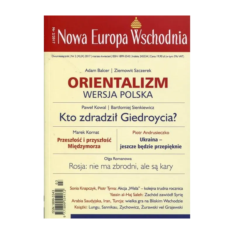 NOWA EUROPA WSCHODNIA 2/2017 - Kolegium Europy Wschodniej