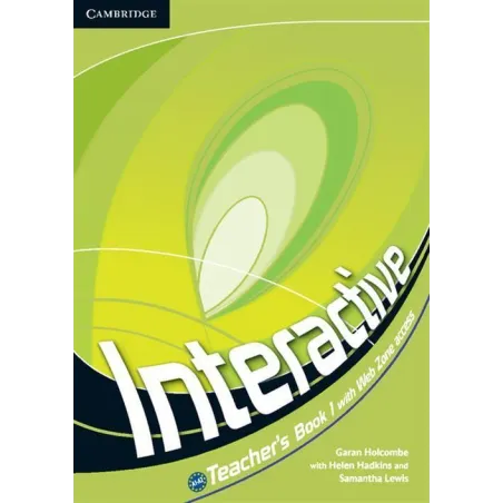 Interactive 1 Teacher's Book Garan Holcombe, Helen Hadkins