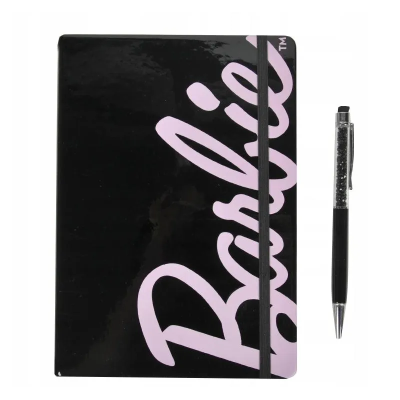 NOTES + DŁUGOPIS BARBIE ZESTAW - Paso