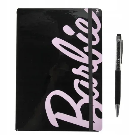 NOTES + DŁUGOPIS BARBIE ZESTAW - Paso