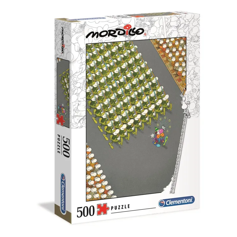 MARSZ PUZZLE 500 ELEMENTÓW MORDILLO 9+ - Clementoni