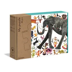 ZWIERZĘTA MY PUZZLE 24 ELEMENTY 3+ - Clementoni