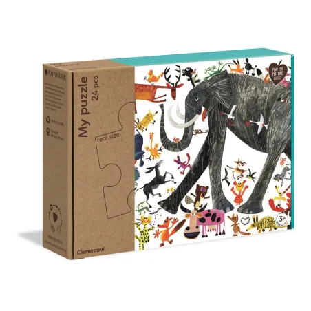 ZWIERZĘTA MY PUZZLE 24 ELEMENTY 3+ - Clementoni