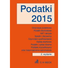 PODATKI 2015 - C.H. Beck