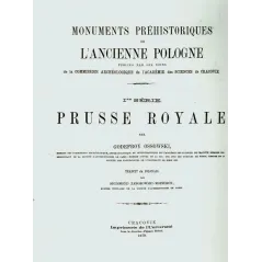 PRUSSE ROYALE REPRINT ZABYTKI PRZEDHISTORYCZNE - Bernardinum
