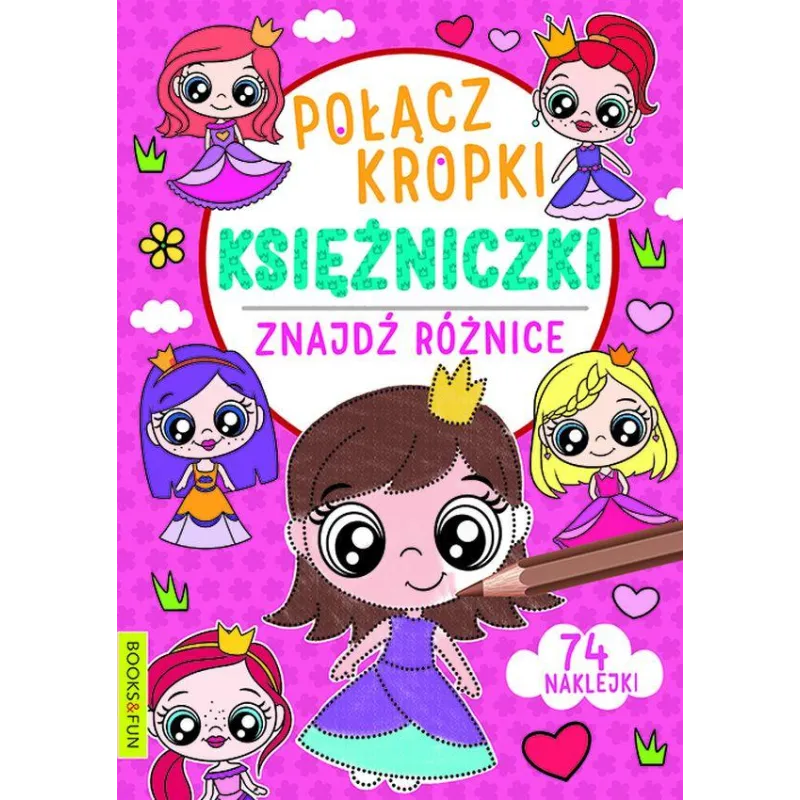 POŁĄCZ KROPKI KSIĘŻNICZKI ZNAJDŹ RÓŻNICE - Books & Fun