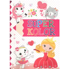 SUPERKOLOR KOLOROWANKA DLA DZIECI 3+ - Olesiejuk