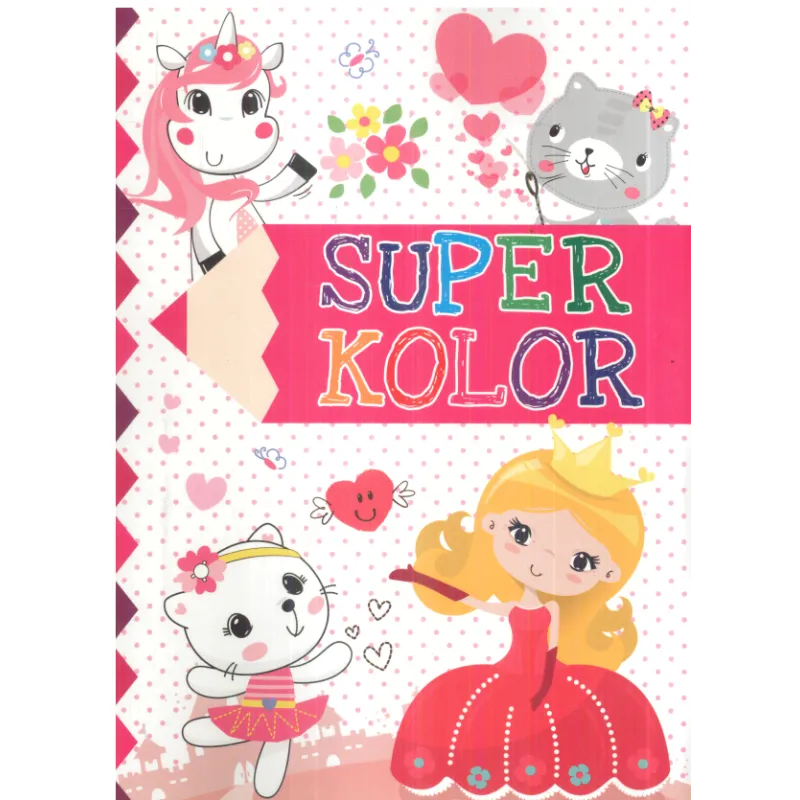 SUPERKOLOR KOLOROWANKA DLA DZIECI 3+ - Olesiejuk