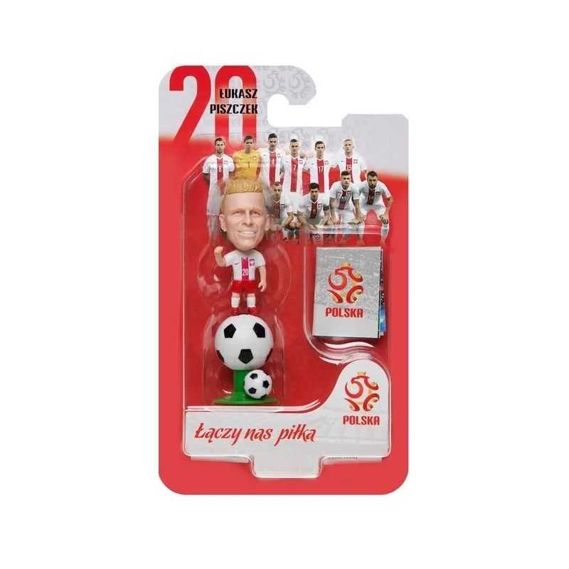 PIŁKARZE ŁUKASZ PISZCZEK FIGURKA ŁĄCZY NAS PIŁKA