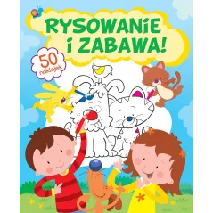 RYSOWANIE I ZABAWA 50 NAKLEJEK - Olesiejuk